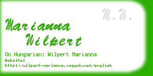 marianna wilpert business card